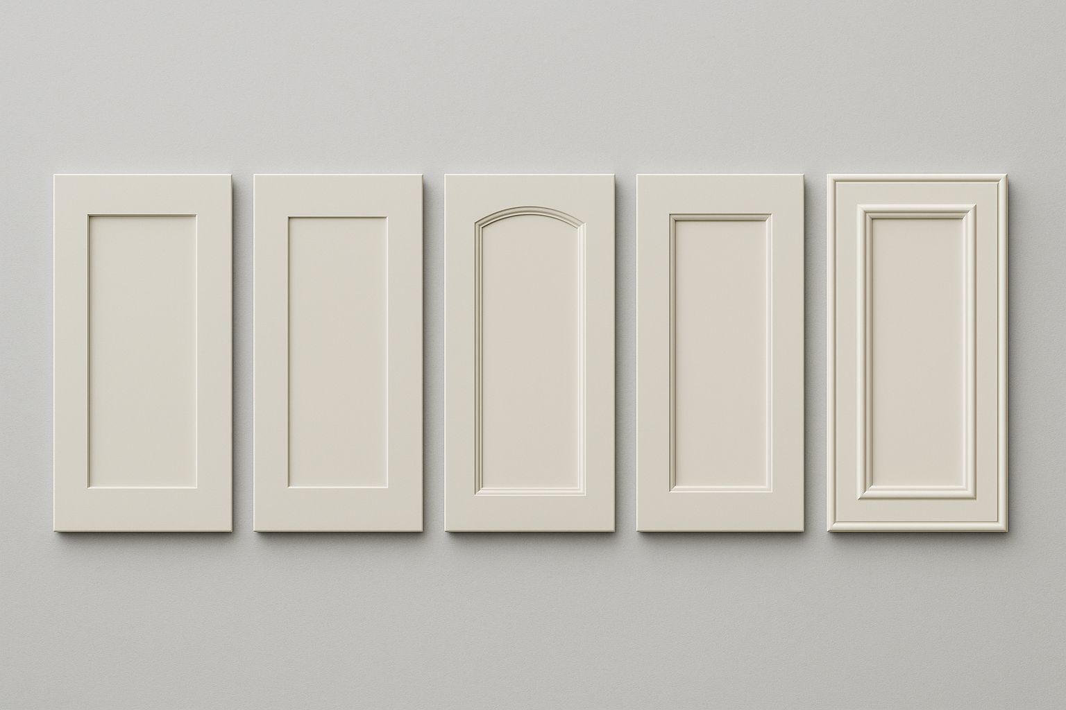 Different cabinet door styles